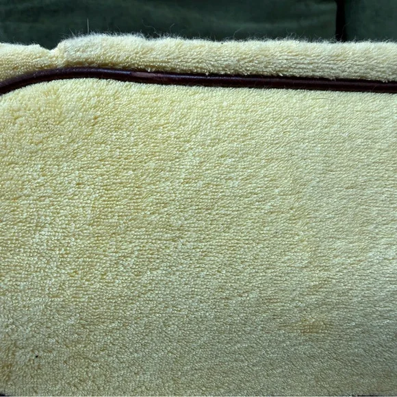 Y2K Juicy Couture Yellow Velour Strawberry Fields Gigi hobo - Picture 9 of 10